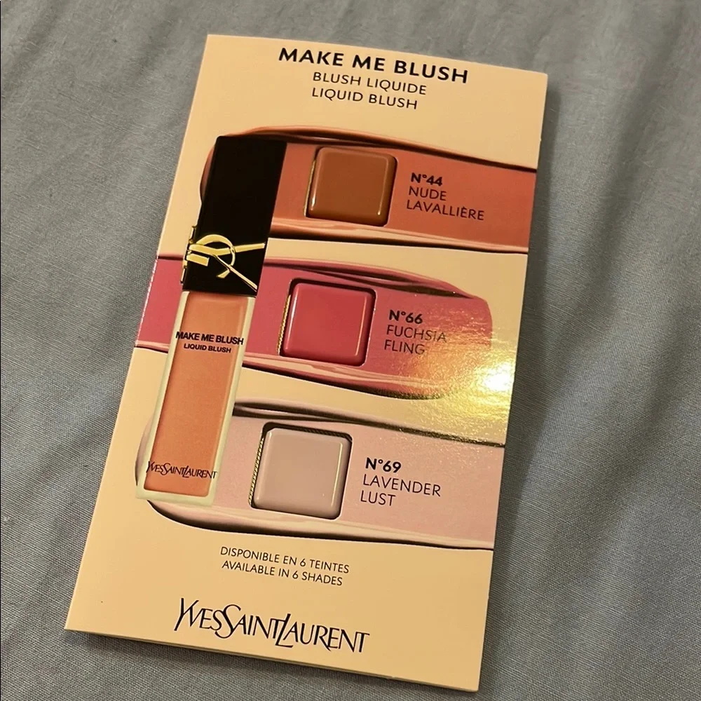 Yves Saint Laurent Make Me Blush Liquid Blush- 3 shades